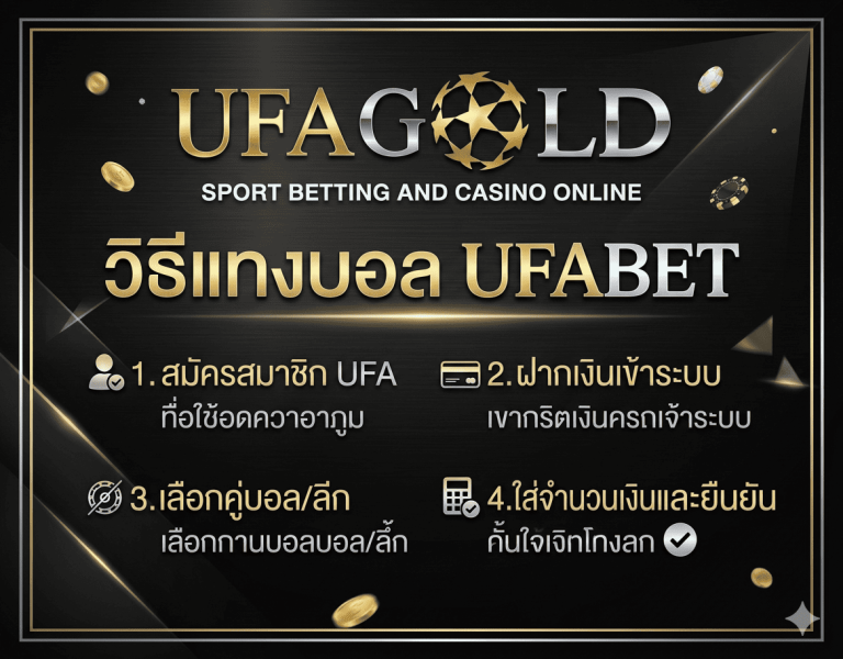 วิธีแทงบอล UFABET