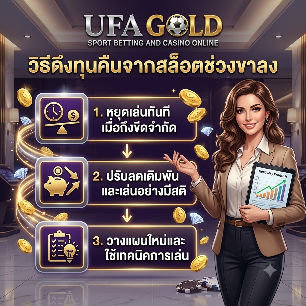 วิธีรับมือเมื่อติดลบจากสล็อตช่วงขาลง